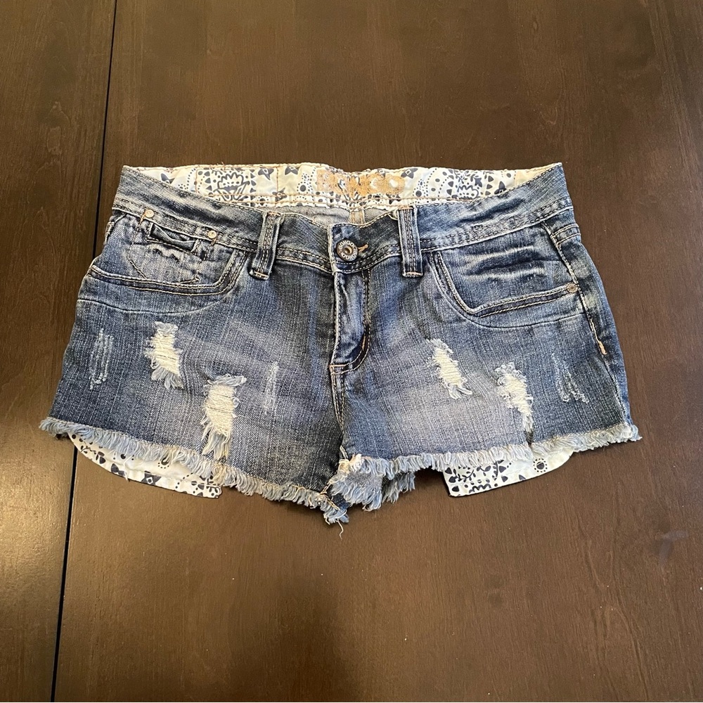 Bongo denim short shorts. Jr size 7